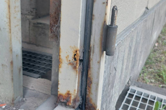 赤穂市　プラント様　グレモン錠交換工事