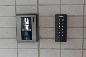 姫路市　太子町　こども園様　電磁錠　取付工事