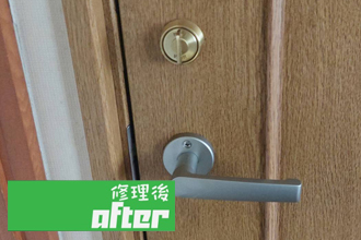 姫路市　佐用町　シリンダー　錠　鍵　ノブ　レバー　ドアクロザー　ドアチェック　交換工事