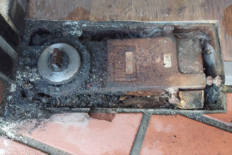 上郡町　フロアヒンジ　交換　修理