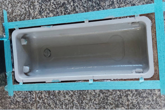 赤穂市　フロアヒンジ　修理　交換