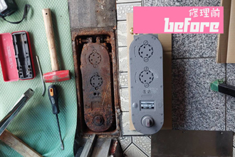 姫路市　フロアヒンジ　交換　修理