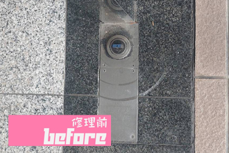 姫路市　フロアヒンジ　ドア　交換　修理