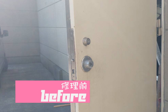 赤穂市　グレモン　錠　ドアクローザー　ドアチェック　オートヒンジ　丁番　ドア修理　交換