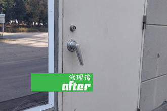 赤穂市　グレモン　錠　ドアクローザー　ドアチェック　オートヒンジ　丁番　ドア修理　交換