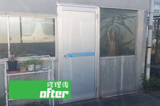 尼崎市　姫路市　たつの市　ドア　錠　ドアクローザー　ドアチェック　オートヒンジ　丁番　ドア修理　交換