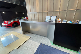 ステンレスカウンター